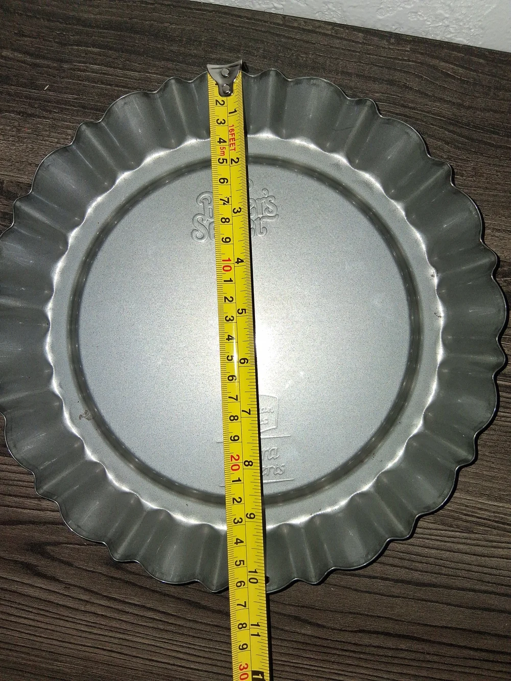 ​Vintage Ekco Bakers Secret Duncan Hines Tiara Dessert Tart Pan Fluted 10 Inch